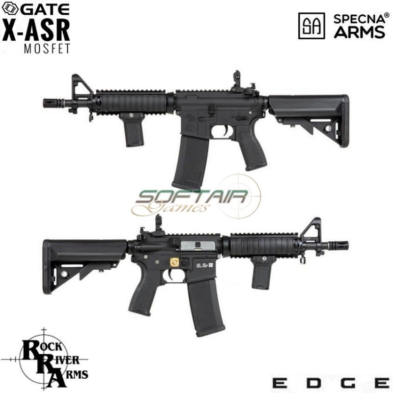 Electric Rifle Sa-e04 Edge™ Rra Cqb-r Carbine Replica Black Specna Arms® (spe-01-023920)