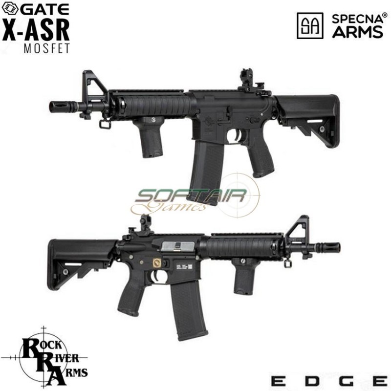 Electric Rifle Sa-e04 Edge™ Rra Cqb-r Carbine Replica Black Specna Arms® (spe-01-023920)