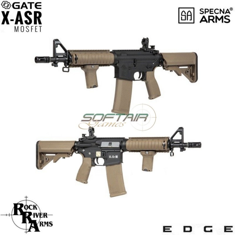 Fucile Elettrico Sa-e04 Edge™ Rra Cqb-r Carbine Replica Two Tone Specna Arms® (spe-01-023921)