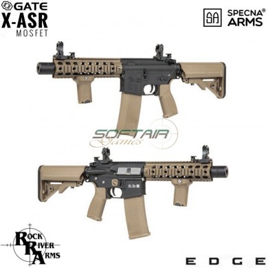 Fucile Elettrico Sa-e05 Edge™ Rra M4 Cqb Silenced Carbine Replica Two Tone Specna Arms® (spe-01-023923)