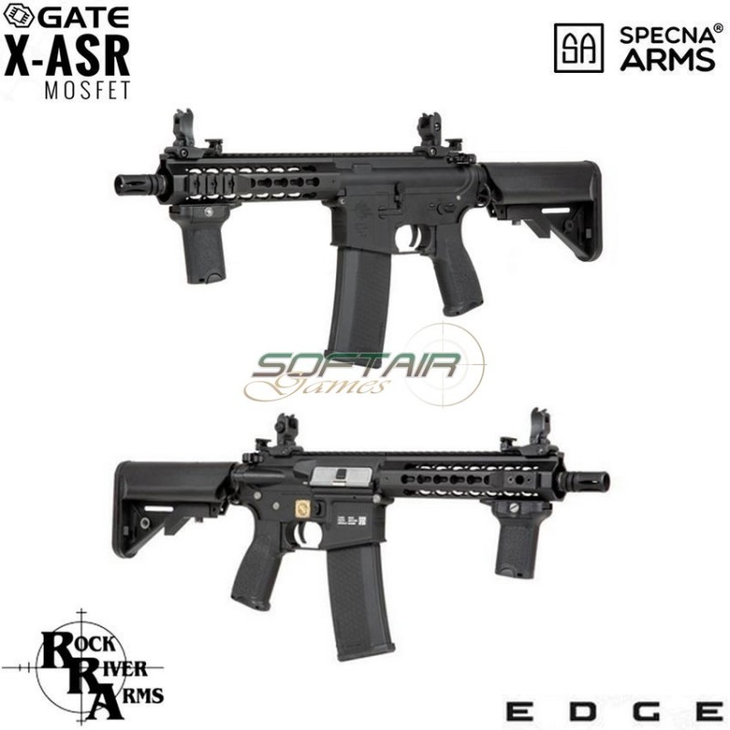 Fucile Elettrico Sa-e08 Edge™ Rra M4 Cqb Keymod Carbine Replica Black Specna Arms® (spe-01-023928)