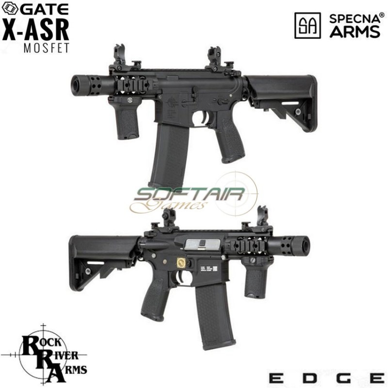 Electric Rifle Sa-e10 Edge™ Rra M4 Stubby Killer Carbine Replica Black Specna Arms® (spe-01-023932)
