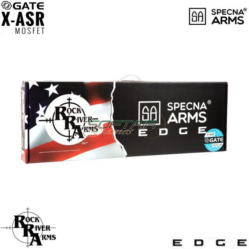 Electric Rifle Sa-e10 Edge™ Rra M4 Stubby Killer Carbine Replica Black Specna Arms® (spe-01-023932)