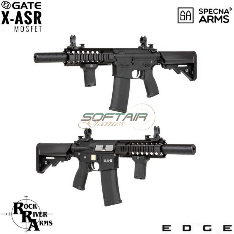 Fucile Elettrico Sa-e11 Edge™ Rra M4 Silenced Carbine Replica Black Specna Arms® (spe-01-023934)