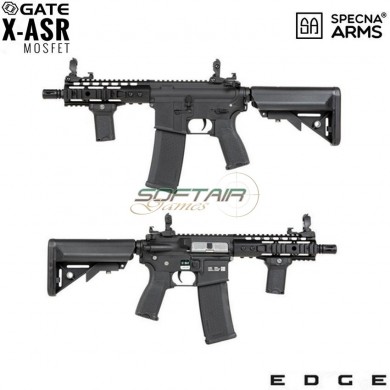 Fucile Elettrico Sa-e12 Edge™ M4 Short Keymod Carbine Replica Black Specna Arms® (spe-01-023936)