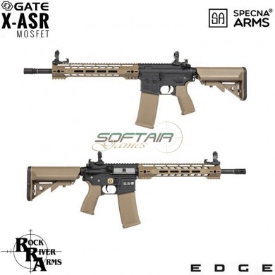 Electric Rifle Sa-e14 Edge™ Rra M4 LC Custom Carbine Replica Two Tone Specna Arms® (spe-01-023941)