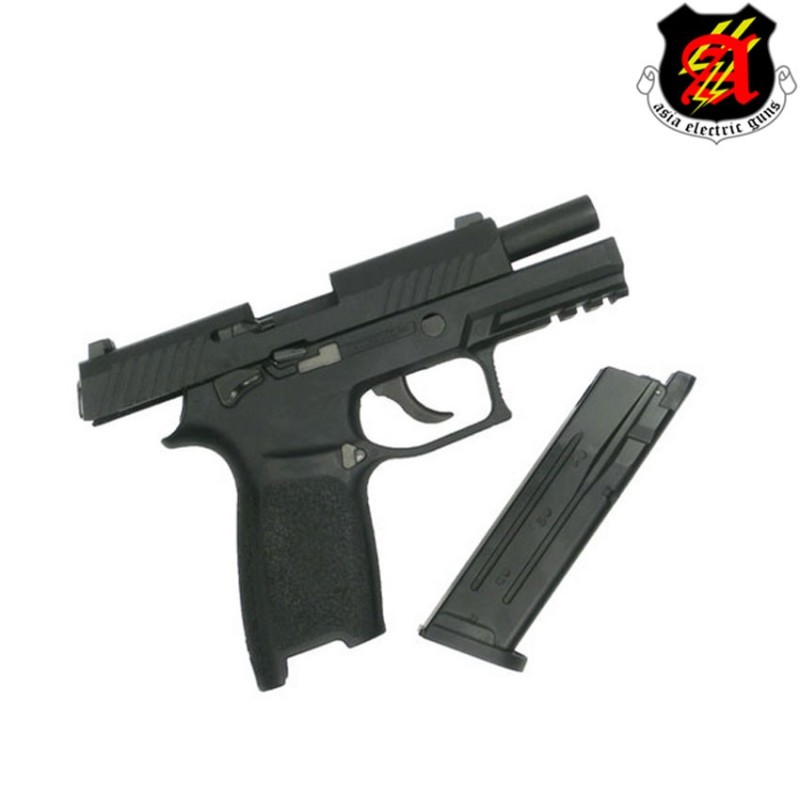 Gas Pistol Sig Sauer P320 Carry Black Aeg (aeg-we00423) Gas Pistol Sig Sauer P320 Carry Black Aeg (aeg-we00423)