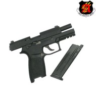 Gas Pistol Sig Sauer P320 Carry Black Aeg (aeg-we00423) Gas Pistol Sig Sauer P320 Carry Black Aeg (aeg-we00423)
