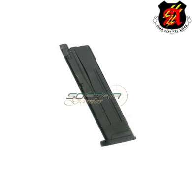 Gas Magazine 26bb Black Base Plate For Sig Sauer P320 Carry Aeg (aeg-we00426)