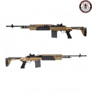 Fucile Elettrico M14 Ebr Long Version Bronze Full Metal G&g (gg-tgm-014-ebl-ynb)