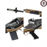 Fucile Elettrico M14 Ebr Long Version Bronze Full Metal G&g (gg-tgm-014-ebl-ynb)
