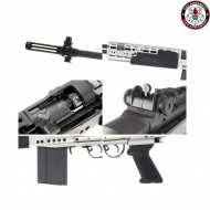 Electric Rifle M14 Ebr Long Version Silver Full Metal G&g (gg-tgm-014-ebl-snb)