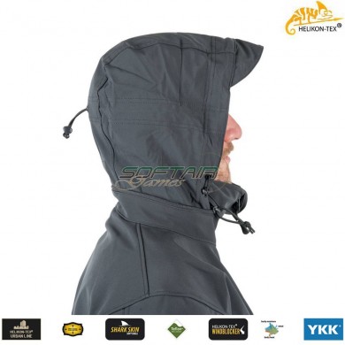 Soft Shell Gunfighter Jacket Olive Green Shark Skin Windblocker Helikon-tex® (ht-ku-gun-fm-02)