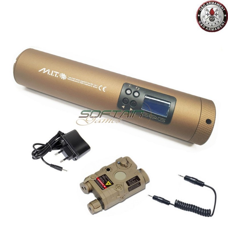 M.i.t. Military Intelligence Tracer Unit + Laser Peq Tan G&g (gg-01047-1) M.i.t. Military Intelligence Tracer Unit + Laser Peq Tan G&g (gg-01047-1)