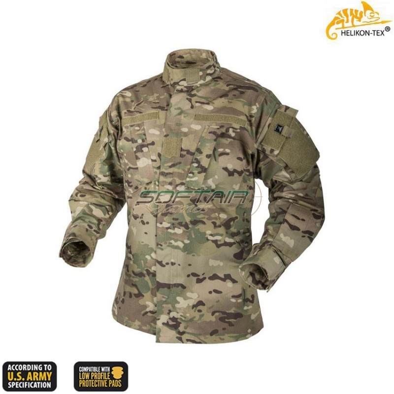 Giacca Multicam Polycotton Ripstop Acu Design Helikon-tex® (ht-bl-acu-pr-14) Giacca Multicam Polycotton Ripstop Acu Design Helikon-tex® (ht-bl-acu-pr-14)