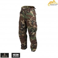 Pantaloni Bdu Design Woodland Polycotton Ripstop Helikon-tex® (ht-sp-bdu-pr-03)
