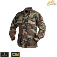 Bdu Design Shirt Woodland Polycotton Ripstop Helikon-tex® (ht-bl-bdu-pr-03) Bdu Design Shirt Woodland Polycotton Ripstop Helikon-tex® (ht-bl-bdu-pr-03)