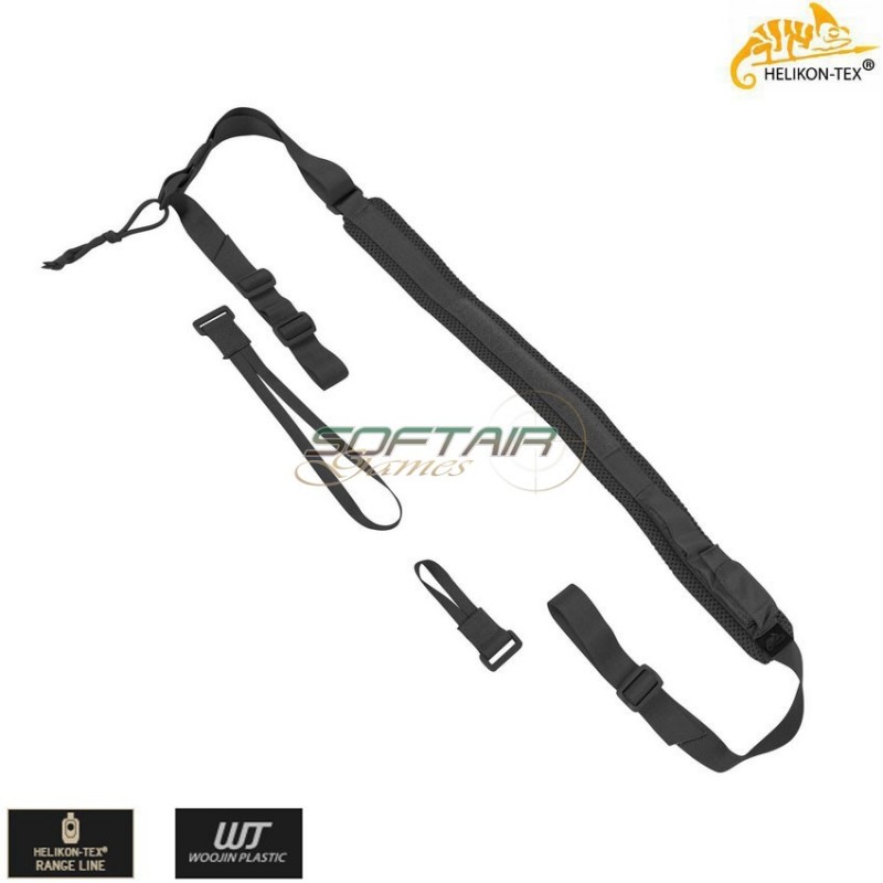 Cinghia Carbine 2 Punti Black Helikon-tex® (ht-zw-rfs-po-01)