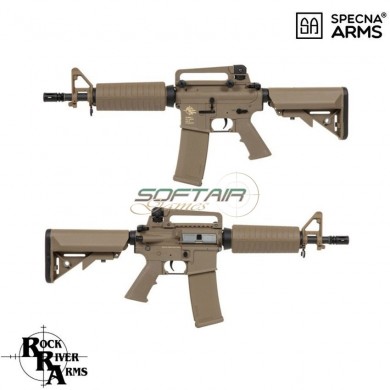 Electric Rifle Sa-c02 R.r.a. Logo Assault Replica M733 Dark Earth Core™ Specna Arms® (spe-01-024021)
