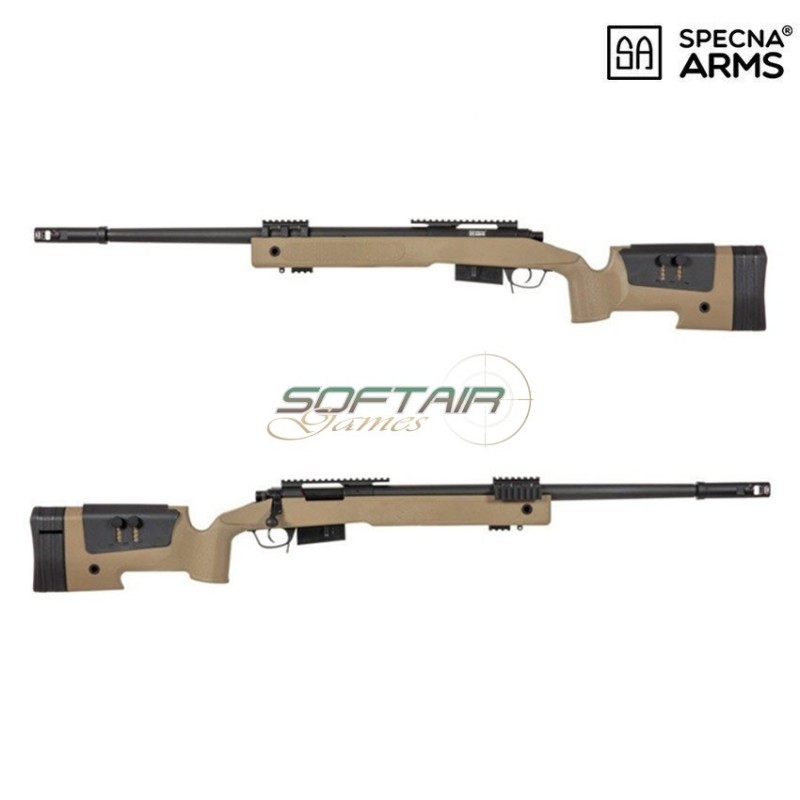 Spring Rifle Sa-s03 M40a5 Core™ Sniper Rifle Replica Dark Earth Specna Arms® (spe-03-026062)