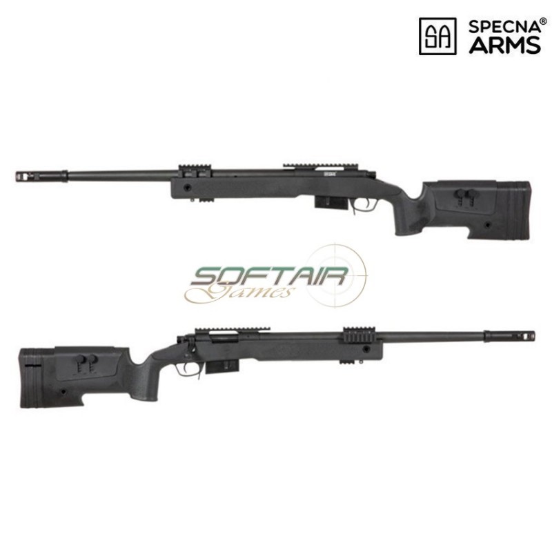 Fucile A Molla Sa-s03 M40a5 Core™ Sniper Rifle Replica Black Specna Arms® (spe-03-026058)