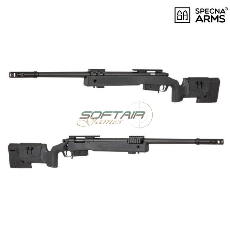 Fucile A Molla Sa-s03 M40a5 Core™ Sniper Rifle Replica Black Specna Arms® (spe-03-026058)