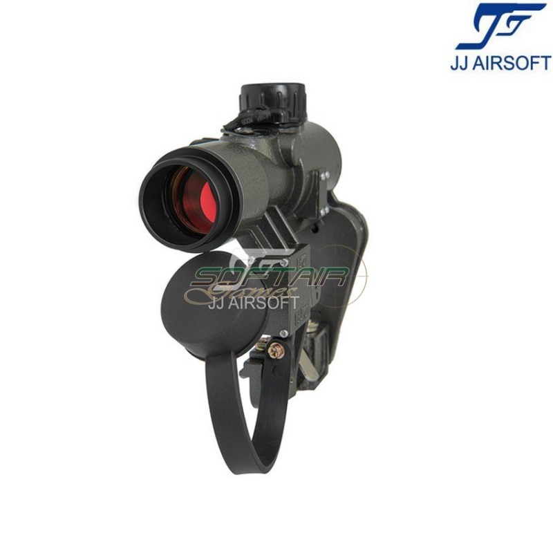 Dot Kobra 1x28 Pk-a Ak Serie Sks/svd Lato-rail Mount Jj Airsoft (ja-5093)