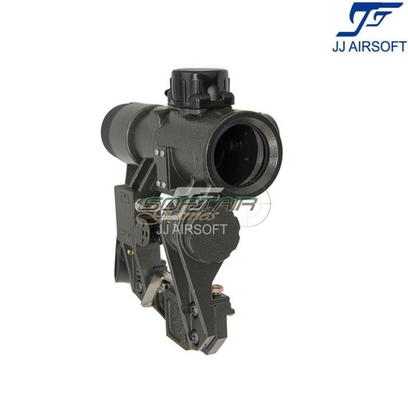 Dot Kobra 1x28 Pk-a Ak Series Sks/svd Side-rail Mount Jj Airsoft (ja-5093)