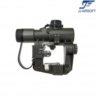 Dot Kobra 1x28 Pk-a Ak Serie Sks/svd Lato-rail Mount Jj Airsoft (ja-5093)