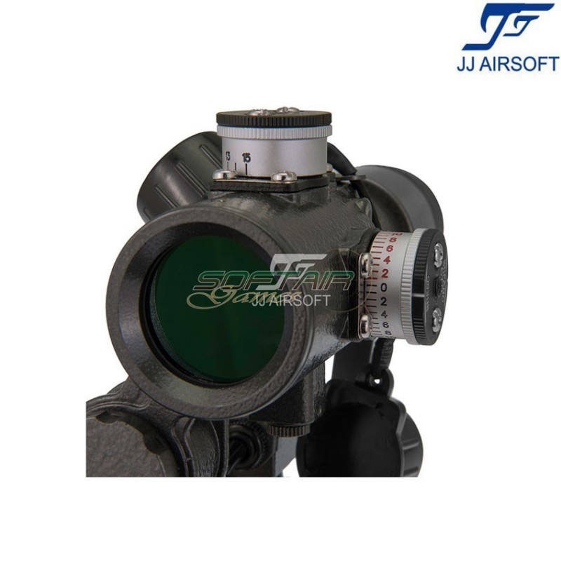 Dot Kobra 1x28 Pk-a Ak Series Sks/svd Side-rail Mount Jj Airsoft (ja-5093)