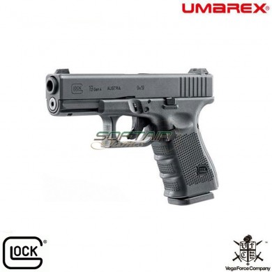Gas Pistol Glock 19 Gen.4 Black Vfc Umarex (um-30608)