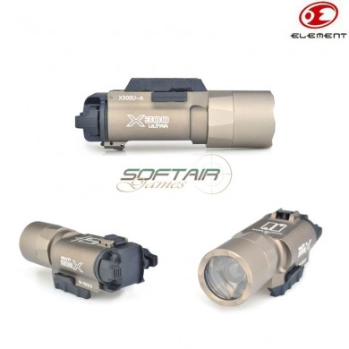 Torcia X300u Led Tactical Dark Earth Element (el-ex359-de)
