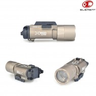 Torcia X300u Led Tactical Dark Earth Element (el-ex359-de)