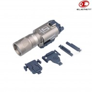 Torcia X300v Vampire Led Tactical Dark Earth C/strobe Element (el-ex381-de)