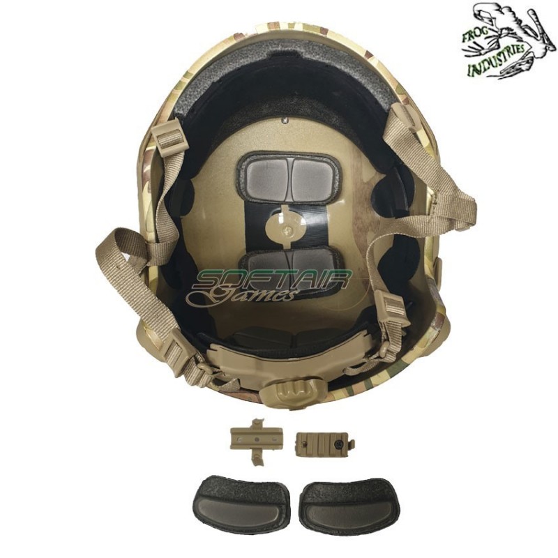 Helmet Fast Multicam C/nvg Mount & Rails Frog Industries® (fi-fast-mul)