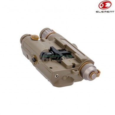 Peq-15 La-5c Uhp Dark Earth Torcia/laser Rosso/laser Verde Element (el-ex450-de)