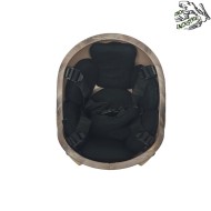 Elmetto Mich 2001 Black C/nvg Mount & Rails Frog Industries® (fi-mich1-b)