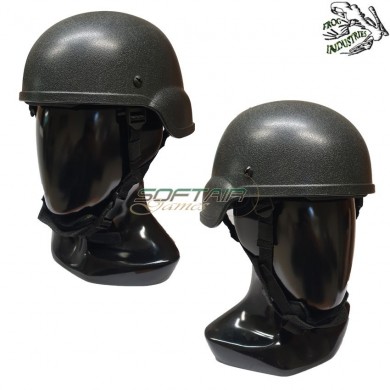 Helmet Mich 2000 Black Frog Industries® (fi-mich0-b)