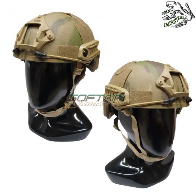 Helmet Fast Atacs Foliage Green C/nvg Mount & Rails Frog Industries® (fi-fast-av)