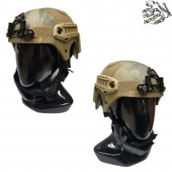 Helmet Ibh Atacs Foliage Green C/nvg Mount & Rails Frog Industries® (fi-ibh-av)