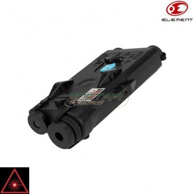 Anpeq-2 Black Laser Rosso & Porta Batteria Element (el-023472-bk)