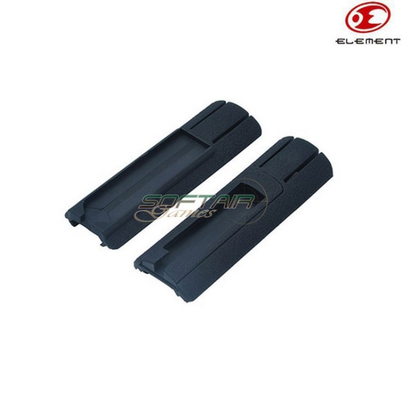 Set Rail Panel For Remote Switch Td Scar Style Black Element (el-ex300-bk)