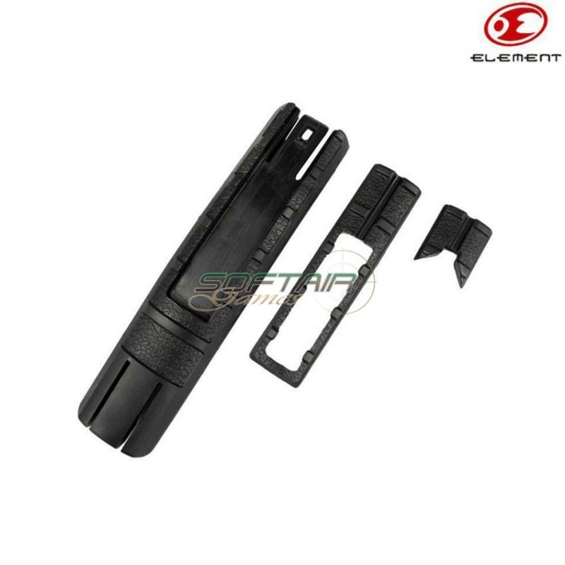 Rail Panel Per Remote Battle Grip Style Black Element (el-ot0807-bk)