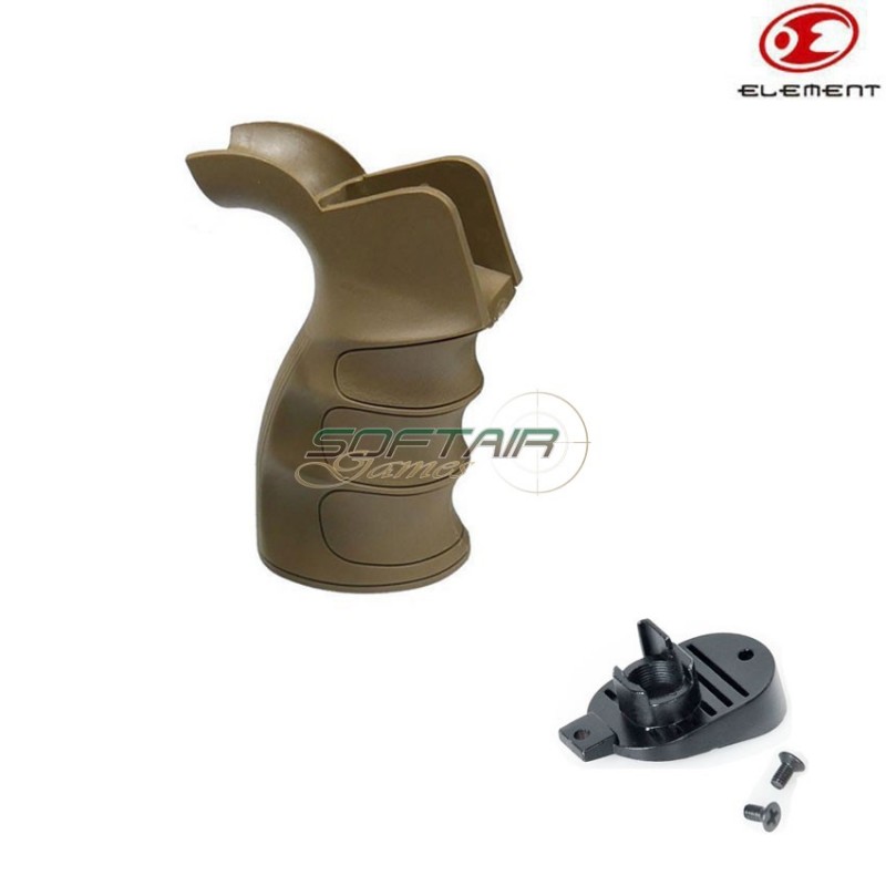 Grip Motore G27 Style Dark Earth Per M4/m16 Element (el-ot0802-de)