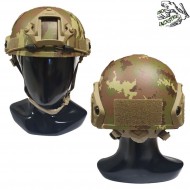 Elmetto Fast Vegetato C/nvg Mount & Rails Frog Industries® (fi-fast-tc)