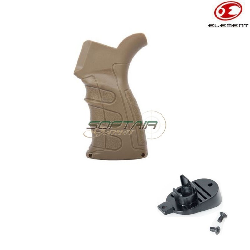 Motor Grip G16 Slim Style Dark Earth Per M4/m16 Element (el-ot0810-de) Motor Grip G16 Slim Style Dark Earth Per M4/m16 Element (el-ot0810-de)