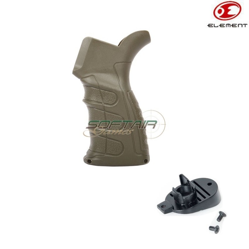 Grip Motore G16 Slim Style Foliage Green Per M4/m16 Element (el-ot0810-fg) Grip Motore G16 Slim Style Foliage Green Per M4/m16 Element (el-ot0810-fg)