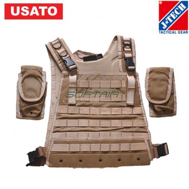 Usato Plate Carrier Khaki J-tech (us-35)