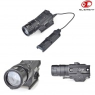Flashlight M720v Led Tactical Black C/strobe Element (el-ex273-bk)