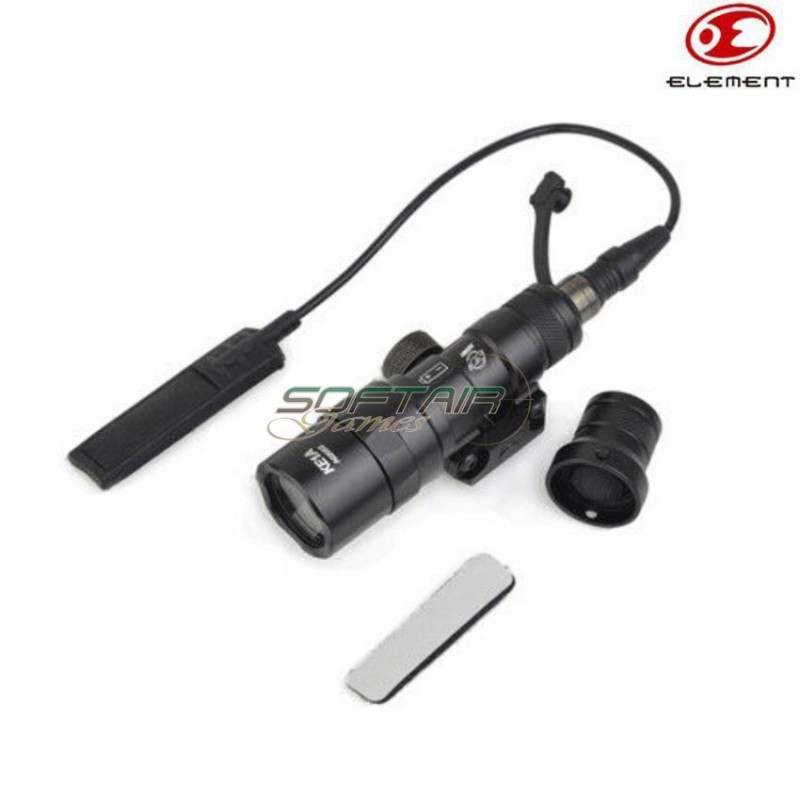 Flashlight M300b Led Tactical Black Element (el-ex358-bk)